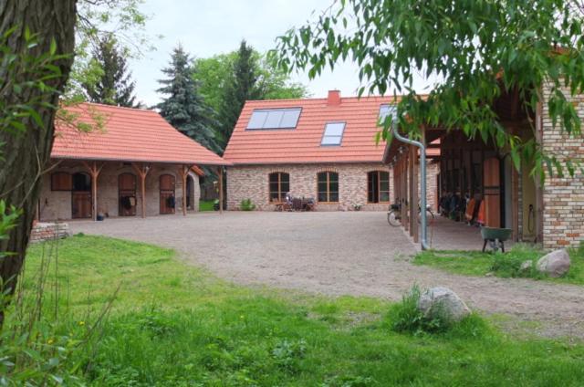 Stilvolle Unterkunft Auf Romantischem Pferdehof Rehagen Exteriör bild